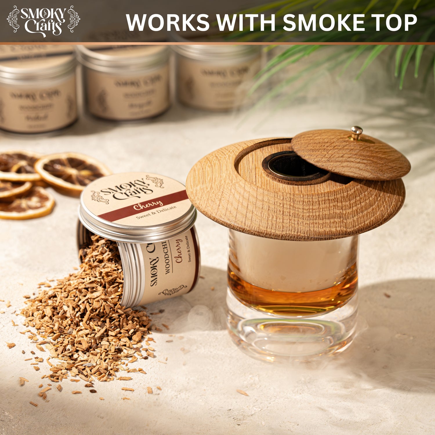 Wood Chips Set for Cocktail Smoker