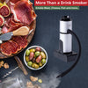 SC-007 Acacia Whiskey Smoker Kit with Smoke Gun for Cocktails and Wood Chips (Apple & Cherry) - Cocktail Smoker Kit – Drink Smoker Infuser Kit (Torch Not Required)