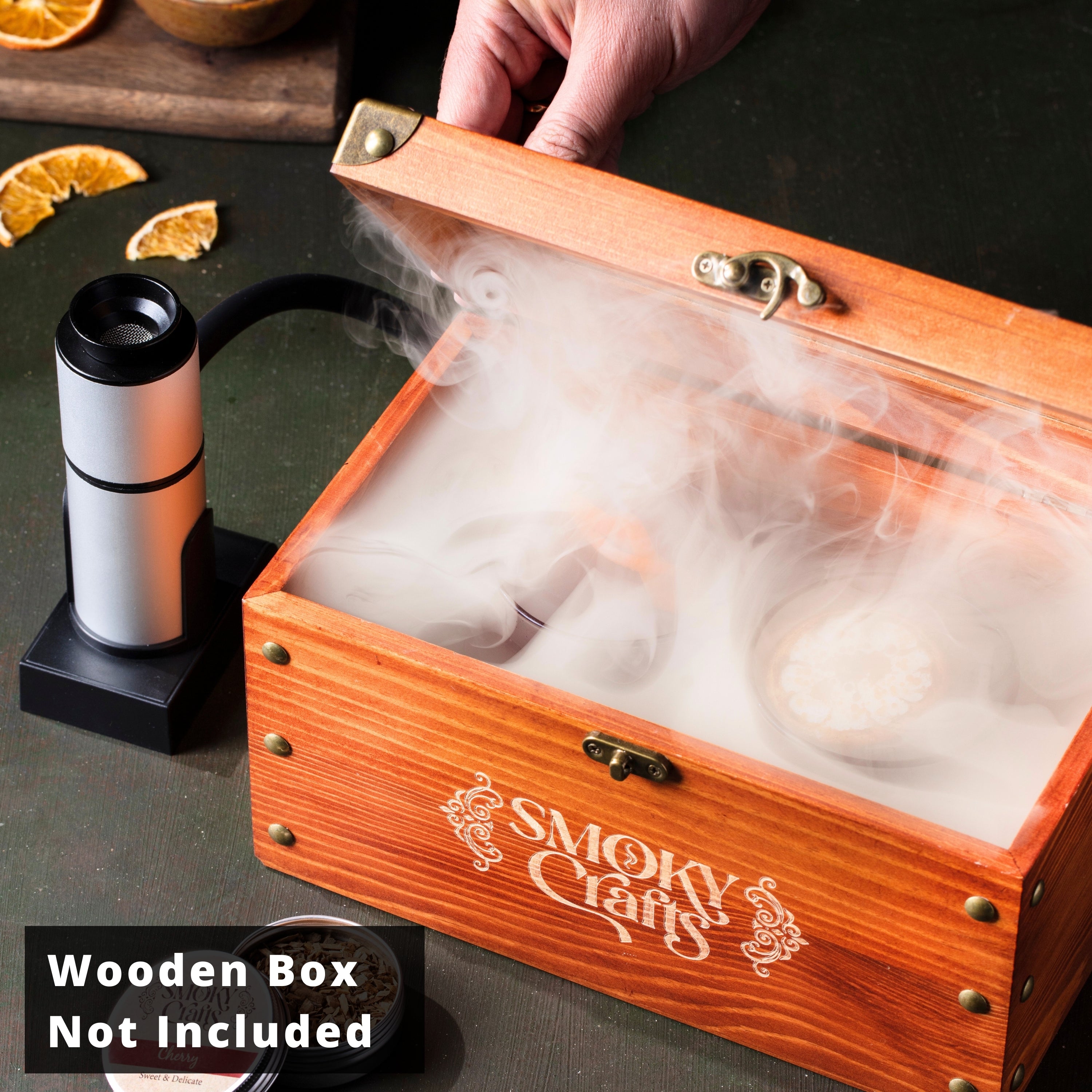 Smoking Gun with Wood Chips – Smoky Crafts Smoking Gun with Wood Chips – Smoky Crafts